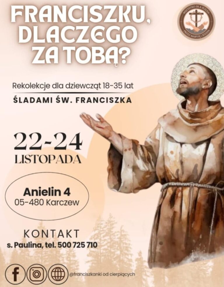 Franciszku dlaczego za tobą?